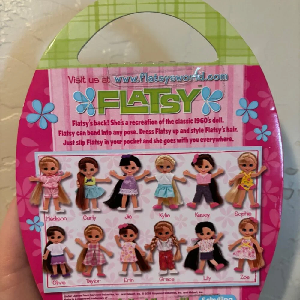 Rare Flatsy Doll - Picture 2 of 2